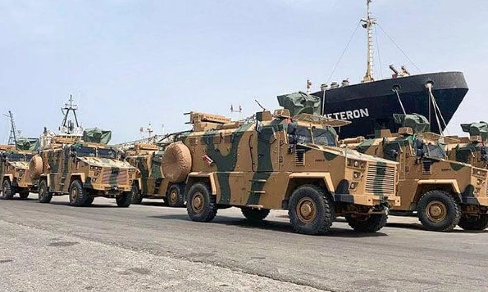 Οι Τούρκοι κατασκευάζουν νέα στρατόπεδα στην Τρίπολη της Λιβύης